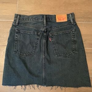 Levi Jean skirt black